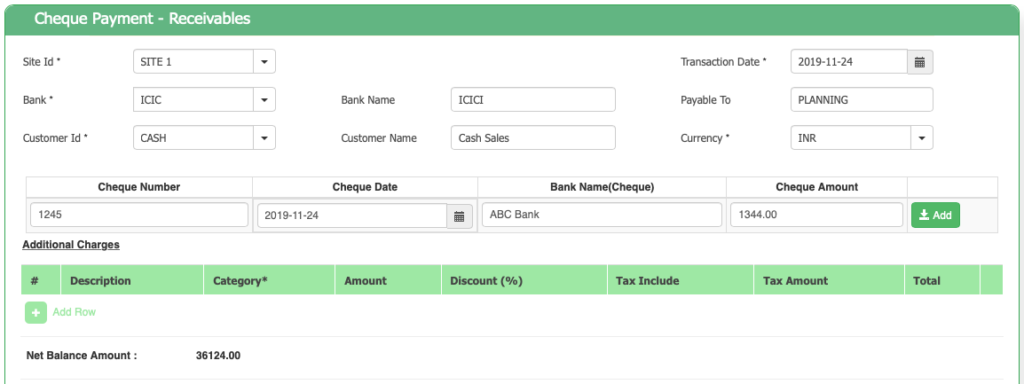 Invoices and Bills Payments