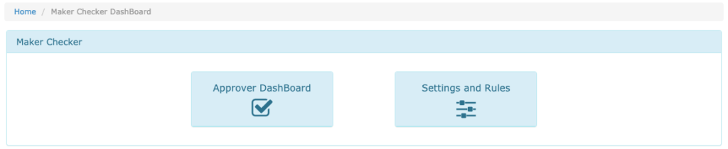 what is maker checker