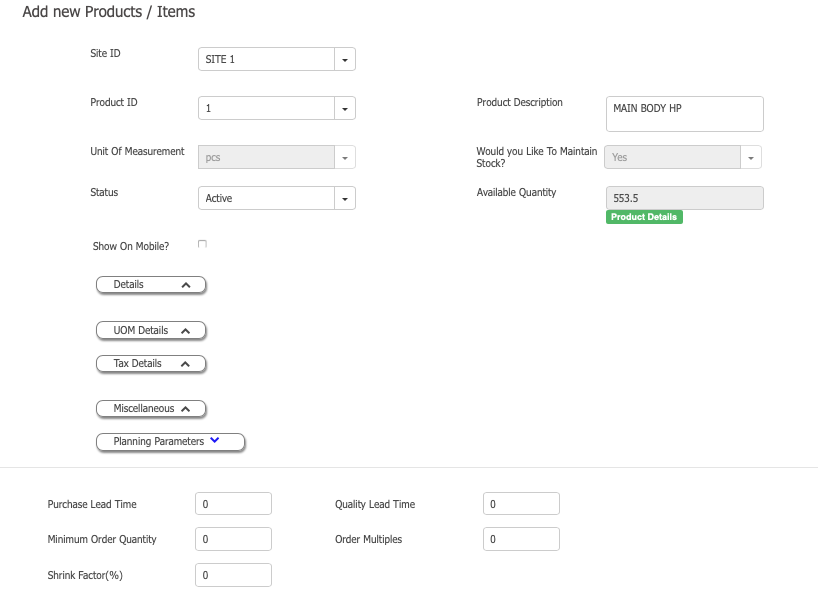 How to setup MRP Module?