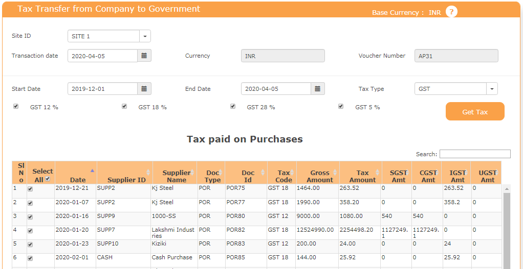 GST Return