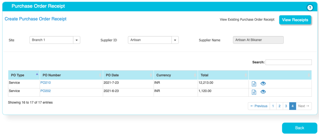 POR Services Dashboard