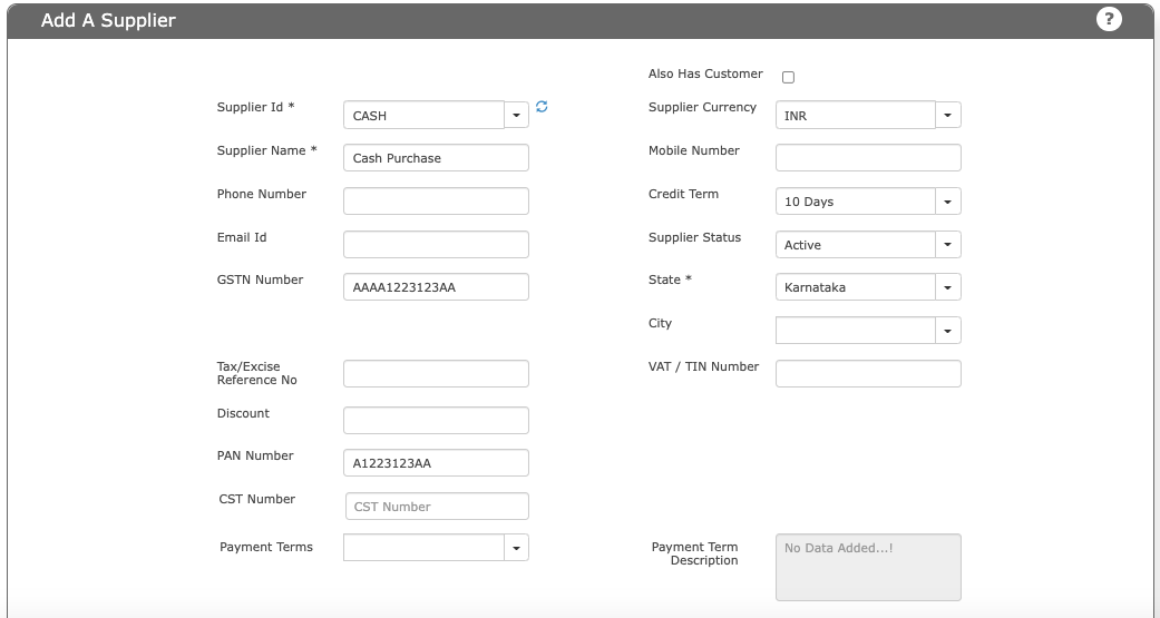 Manage a Vendor Master Creation - How to create Vendors / Supplier master?